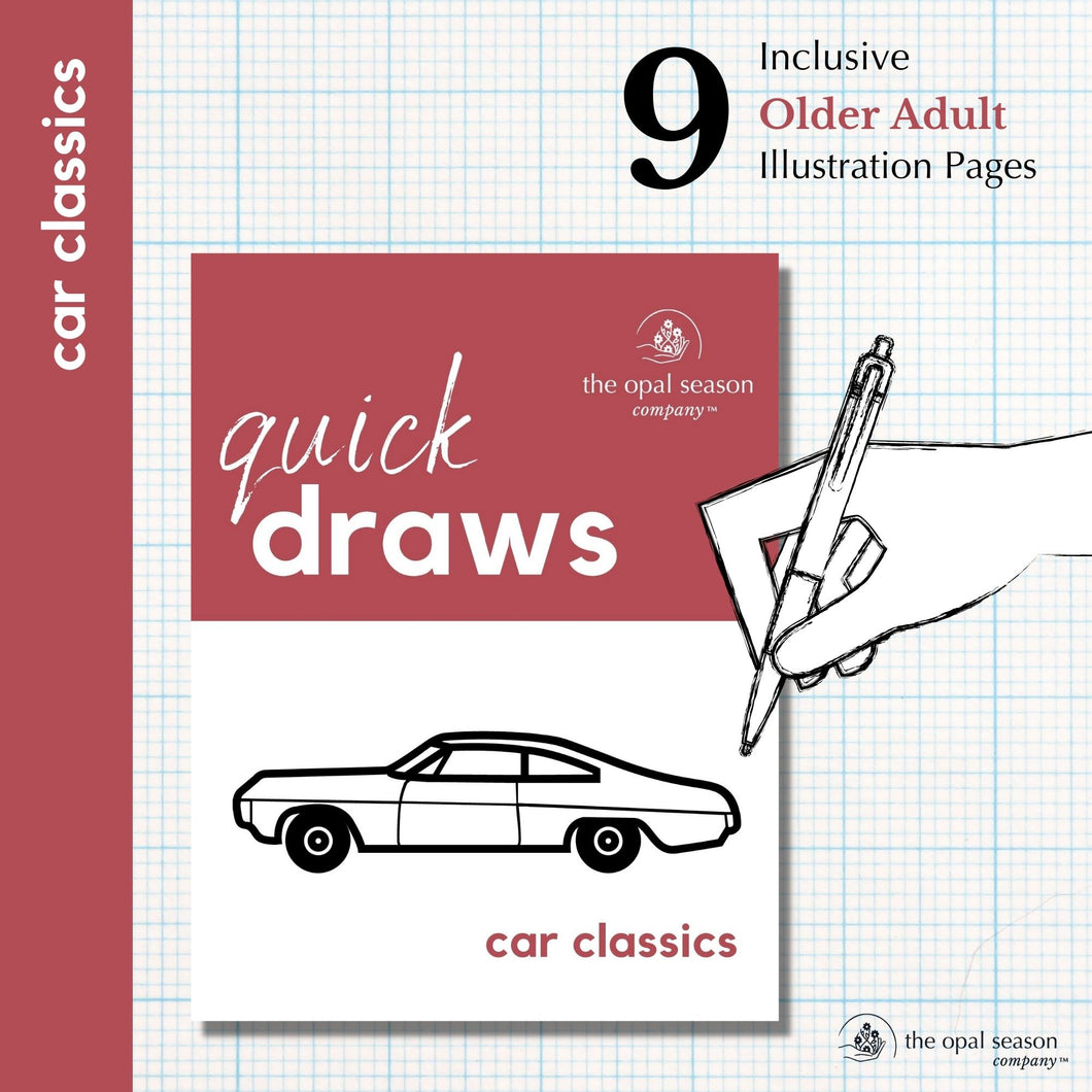 Car Classics Quick Draws Set