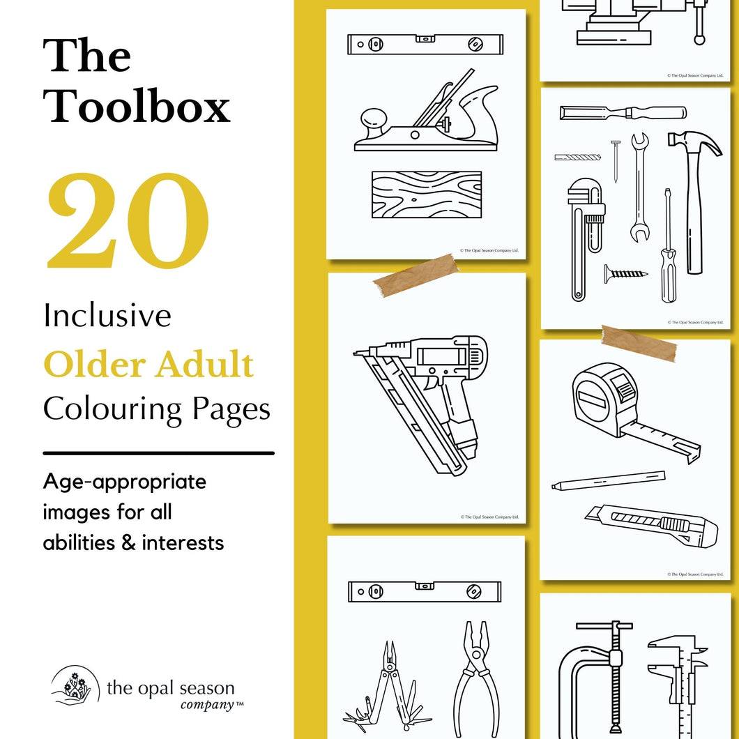 The Toolbox Colouring Pages