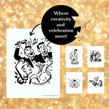 Load image into Gallery viewer, Holiday Party Retro Mini Set
