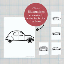 Load image into Gallery viewer, Car Classics Quick Draws Set
